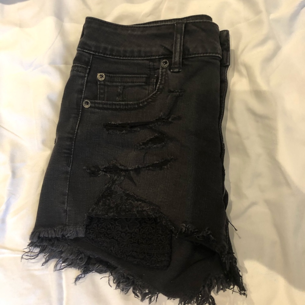 American eagle hi-rise shorts